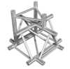 Éclairage en aluminium à tubes triangulaires FT43-C53/HT43-C53 50×2