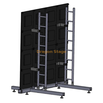 Supports de sol à LED pour murs vidéo étape système en aluminium de botte de cadre à LED 6x3m