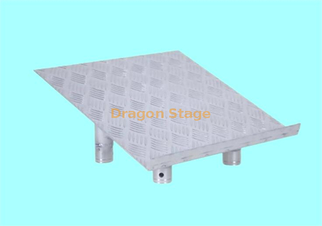 Support supérieur de pupitre de la botte F34 en aluminium de 290 mm/garniture de chaire de la botte F34