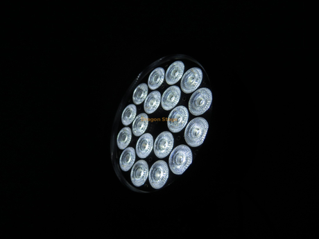 18 perles 5-en-1 en aluminium imperméable à lad lampe à la luminaire (Type C)