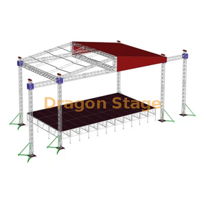 Botte en aluminium 13x11x6m d'étape d'éclairage de représentation extérieure de concert d'événement du DJ