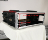 Cabinet noir d'équipement d'amplificateur de puissance audio du récepteur 19inch de haut-parleur de flightcase de l'ABS 3U210