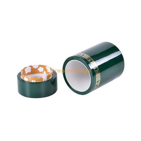 Boîte de parfum en bois ronde de luxe personnalisée en gros pour cadeau