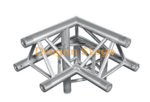 Tubes triangulaires FT33-C30/HT33-C30 50×2 ferme extérieure en aluminium