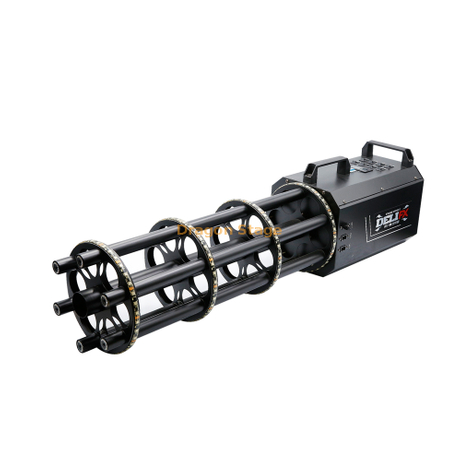 Pistolet à confettis électrique à 6 têtes à batterie sèche 12 V 