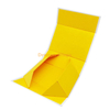 Boîte en carton de papier magnétique de Floding jaune faite sur commande bon marché pour l'usine de boîte en bois de cadeau adaptée aux besoins du client