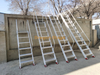 (unipolaire) Escaliers extérieurs en aluminium Escaliers de grenier Escaliers de sécurité extérieurs Échelle d'escalade Échelle d'escalade à domicile