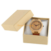 Personnalisé mignon clair présentation Original grand emballage cadeau main montre-boîte Eco recyclé Kraft expédition papier boîte pour montre