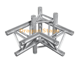 Tubes triangulaires FT33-C45/HT33-C45 ferme d'éclairage en aluminium 50 × 2