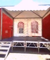 Taille portative réglable faite sur commande 0.6-1m de l'étape 4.88x4.88m de concert
