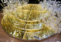 Scène d"étoiles de mariage avec système d"éclairage décoratif pour les spectacles de cérémonie et de réception