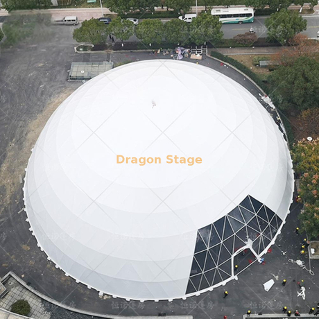 Grande tente dôme d'usine de 50 m pour le Glamping d'exposition d'événements
