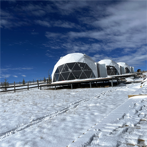 Tente résistante aux UV de dôme d'événement de Chambre de structure métallique pour le glamping extérieur