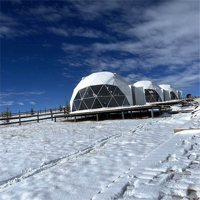 Tente résistante aux UV de dôme d'événement de Chambre de structure métallique pour le glamping extérieur