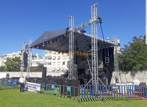 Botte en aluminium de toit de concert d'événement extérieur pour les haut-parleurs suspendus 14x10x12m