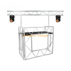 Façade de cabine de DJ portable pliable 