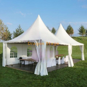 5*5M 7*7M 10*10M événement en plein air foire commerciale auvent maison Banquet mariage tente pagode