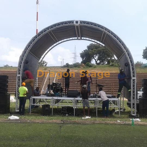 Ferme de toit de tunnel de fête d'événement en aluminium