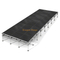 plate-forme mobile en aluminium 9.76x3.66m d'étape de concert extérieur de 4x4ft avec 2 escaliers