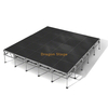 Scène modulaire mobile portative en aluminium avec 2 escaliers 20x20 pieds 0,6-1 m