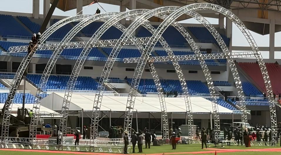 Grande structure en treillis d