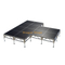 Système de scène portable en aluminium en forme de T de 4,88 x 4,88 m | Plate-forme modulaire à hauteur réglable de 0,4 à 0,8 m