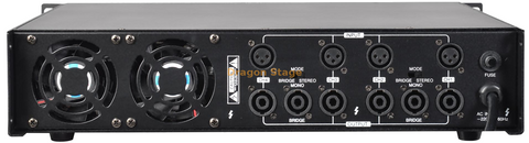 Série d'amplificateurs de puissance professionnels AF 4 canaux | Amplificateurs audio haute puissance à double transformateur