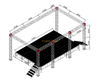 STATE D'ÉCLAIRAGE DE DJ personnalisée 8.58x5x4m