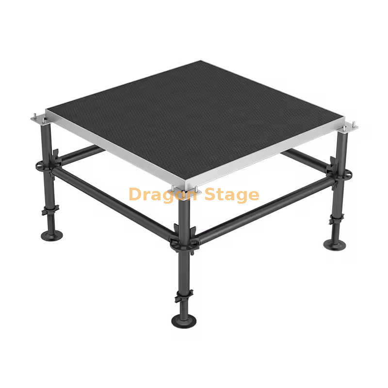 Couche d'échafaudage mobile extérieure portable Stage 9.76x6.1m