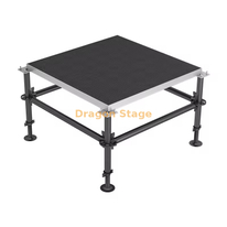 Couche d'échafaudage mobile extérieure portable Stage 9.76x6.1m