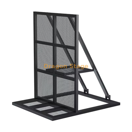 Barricade de scène de concert en acier robuste – Barrière de contrôle des foules de style Mojo