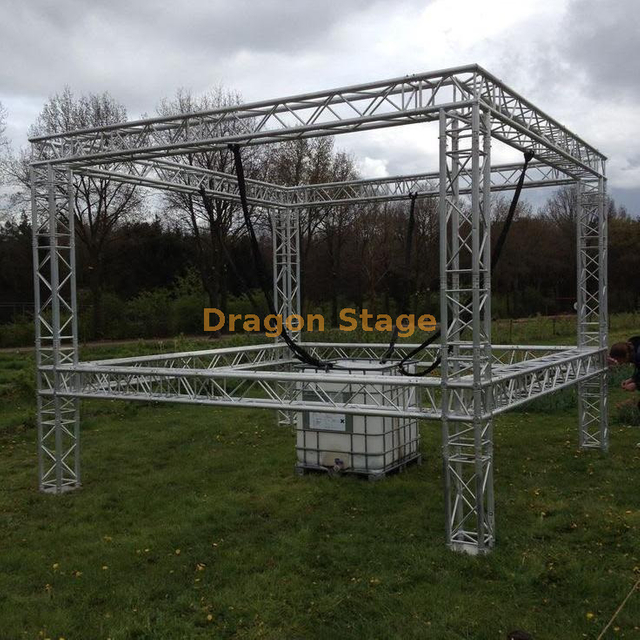 Structure de ferme en aluminium extérieure personnalisée pour les événements temporaires et le support d'équipement