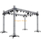 Système de ferme d'éclairage en aluminium 8x6x7m (ferme de support au sol à broche de 290 mm pour événements et concerts)
