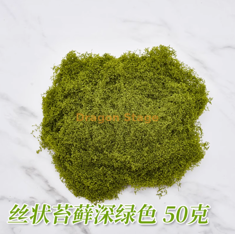 丝状苔藓深绿色 50 克 约铺 30 &times; 60 厘米