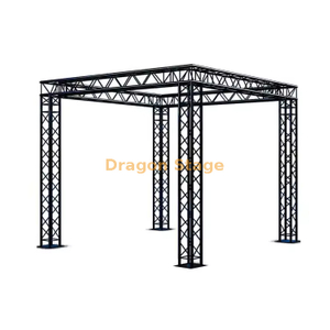 290 mm Structure du cadre de stade de robinet noir de 290 mm pour les activités 3x3x3m