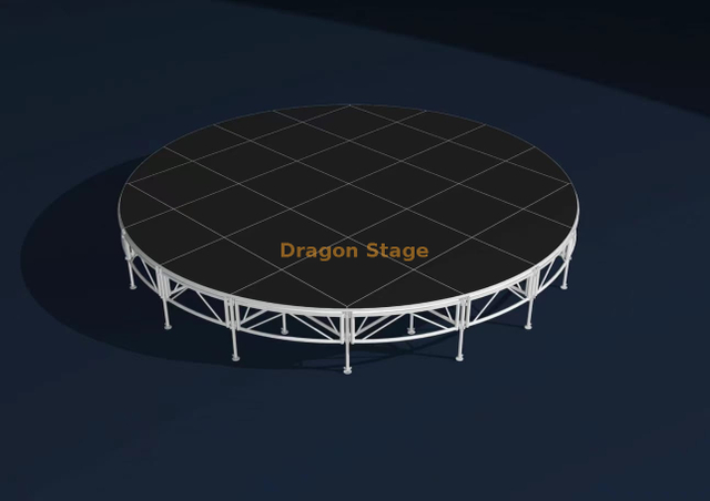 Mariage en aluminium Round Stage 7m Diamètre