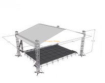 TUV Certified Blot Truss Canopy for Stage / Event / Party 10x7x5m