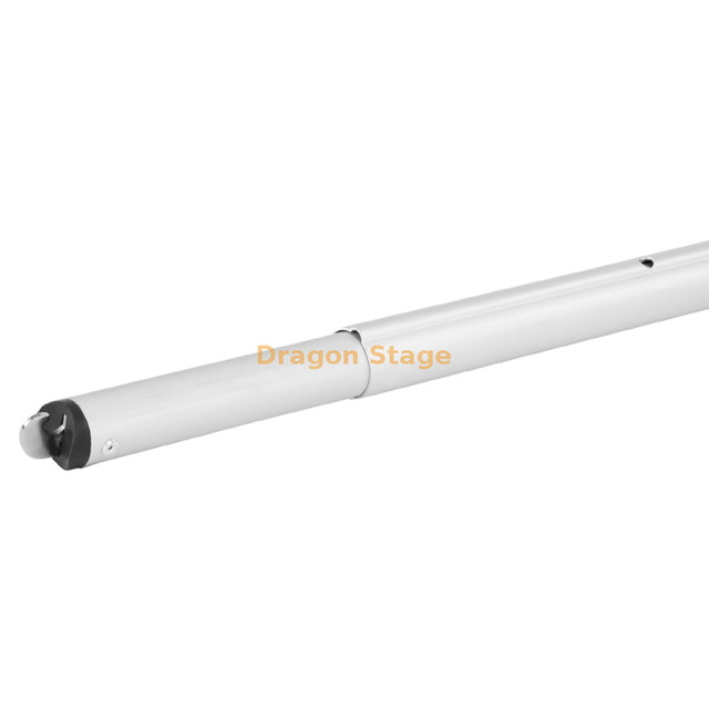 Barres transversales réglables en aluminium et supports de rideaux pour système de tuyaux et de rideaux