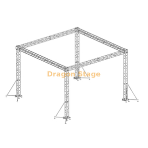 Kits de ferme modulaire portable pour un assemblage rapide étape en aluminium 4x4x3m